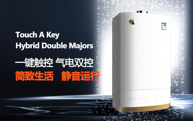 雙能源壁掛爐，省氣25%